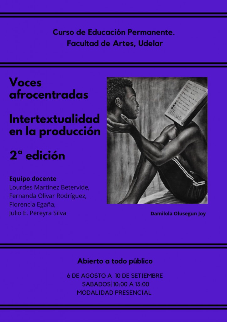 Voces Afro centradas. Intertextualidad en la producción diaspórica. 2da Edición.